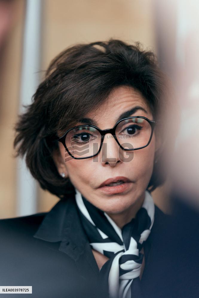 Rachida Dati visit the Summit for Action on Artificial Intelligence at the BNF - Paris AJ