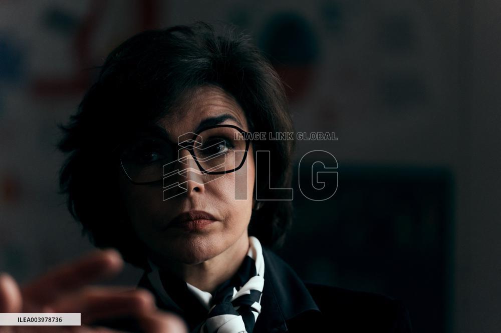 Rachida Dati visit the Summit for Action on Artificial Intelligence at the BNF - Paris AJ