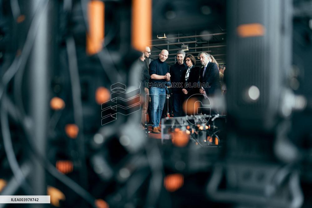 Rachida Dati visit the Summit for Action on Artificial Intelligence at the BNF - Paris AJ