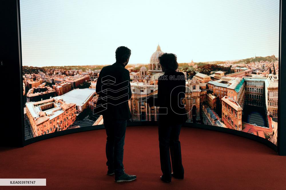 Rachida Dati visit the Summit for Action on Artificial Intelligence at the BNF - Paris AJ