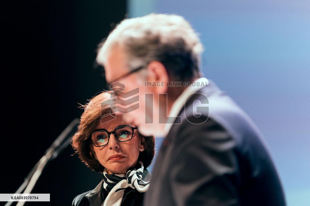 Rachida Dati visit the Summit for Action on Artificial Intelligence at the BNF - Paris AJ