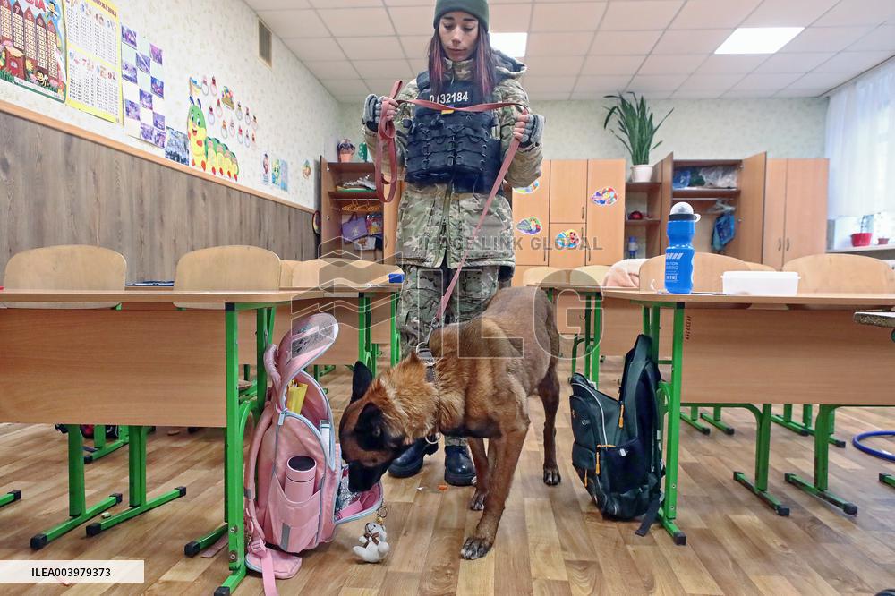 Evacuation of children and search for explosives in school of Vyshneve