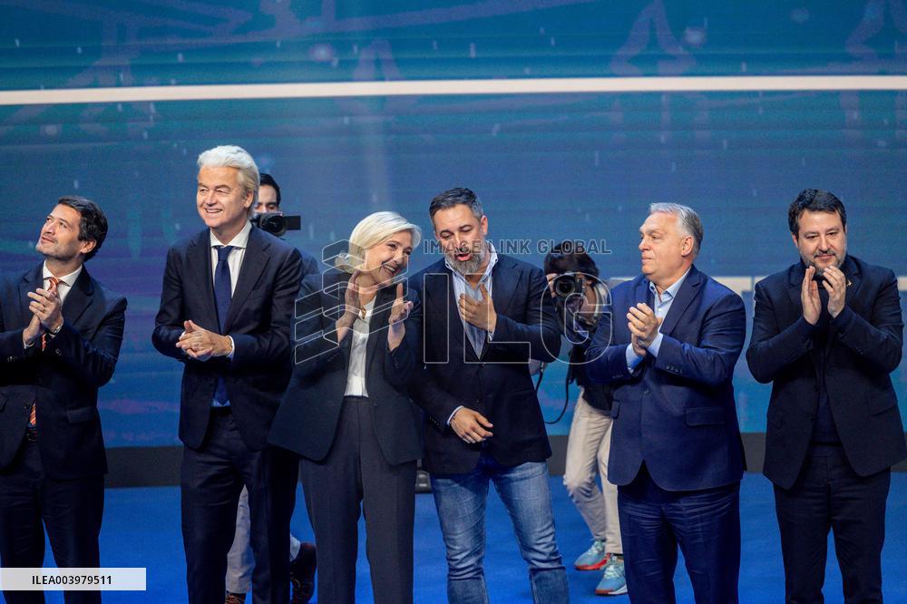 Marine Le Pen At Patriots Summit - Madrid