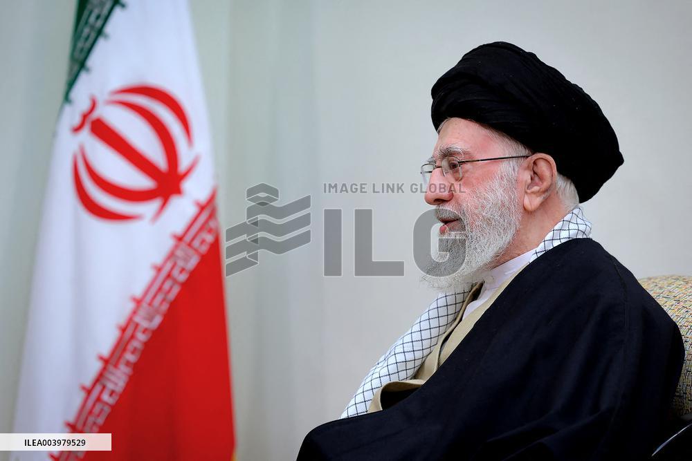 Ayatollah Ali Khamenei Meets With Hamas Leaders - Tehran
