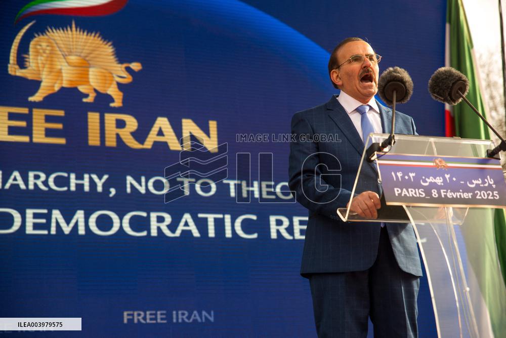 A Rally For Freedom In Iran - Paris