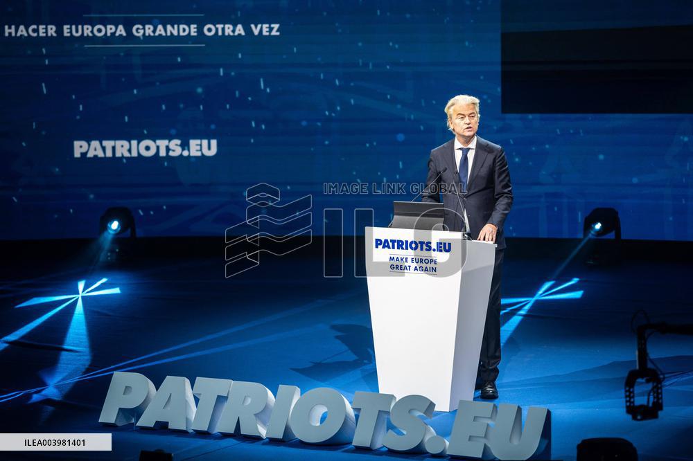 Europe's Far-Right Leaders At Patriots Summit - Madrid