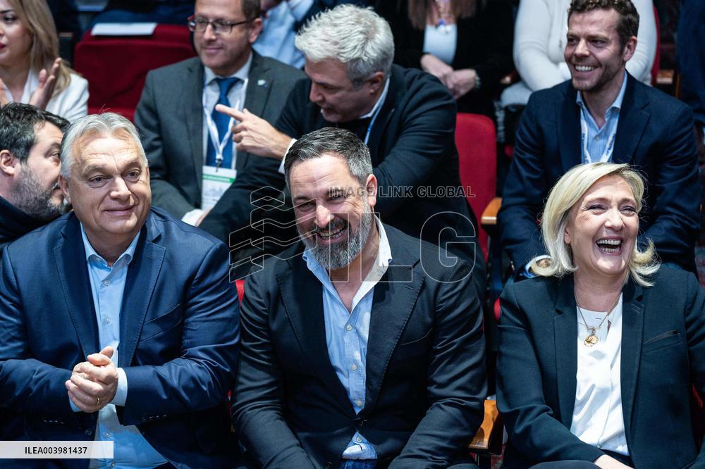 Europe's Far-Right Leaders At Patriots Summit - Madrid
