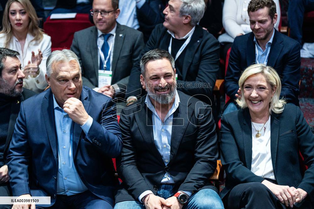 Europe's Far-Right Leaders At Patriots Summit - Madrid