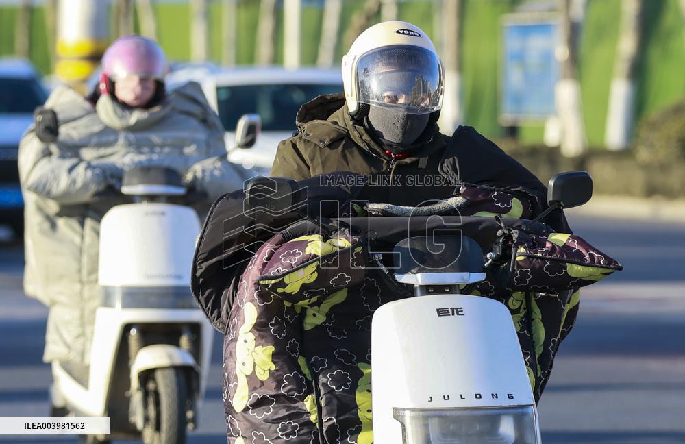 Cold Wave Hit Huai'an