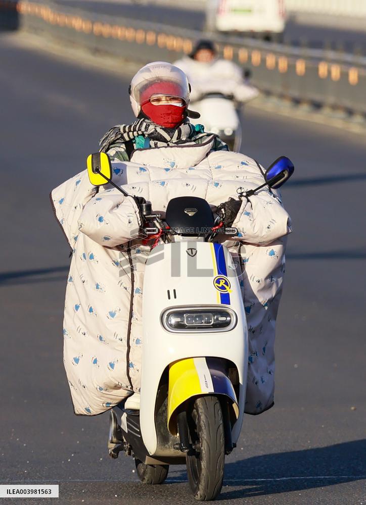 Cold Wave Hit Huai'an