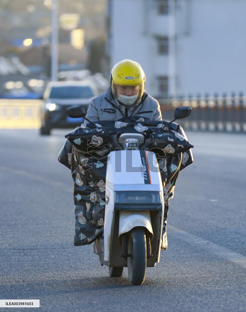 Cold Wave Hit Huai'an