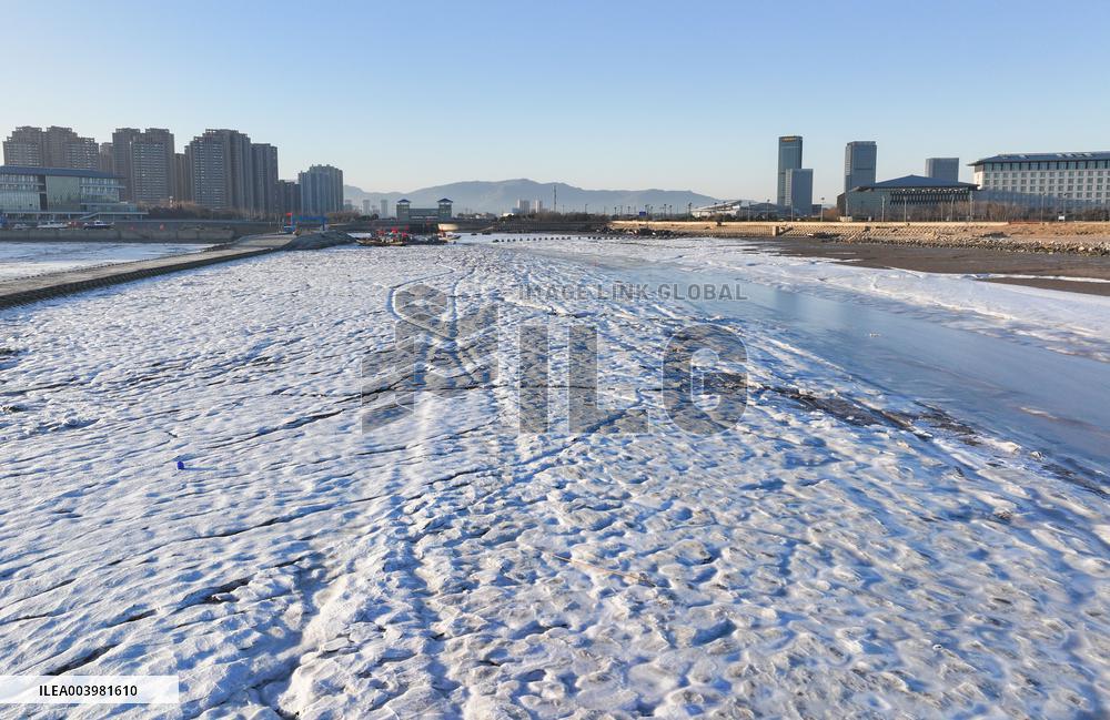 Cold Wave Hit Lianyungang