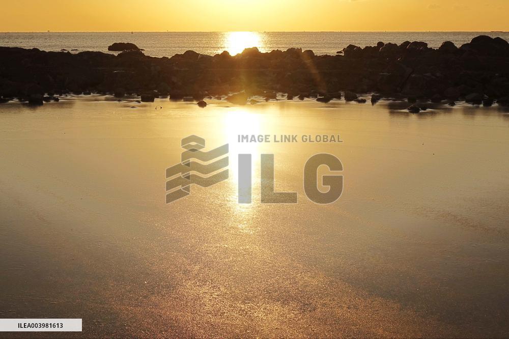 Cold Wave Hit Qingdao