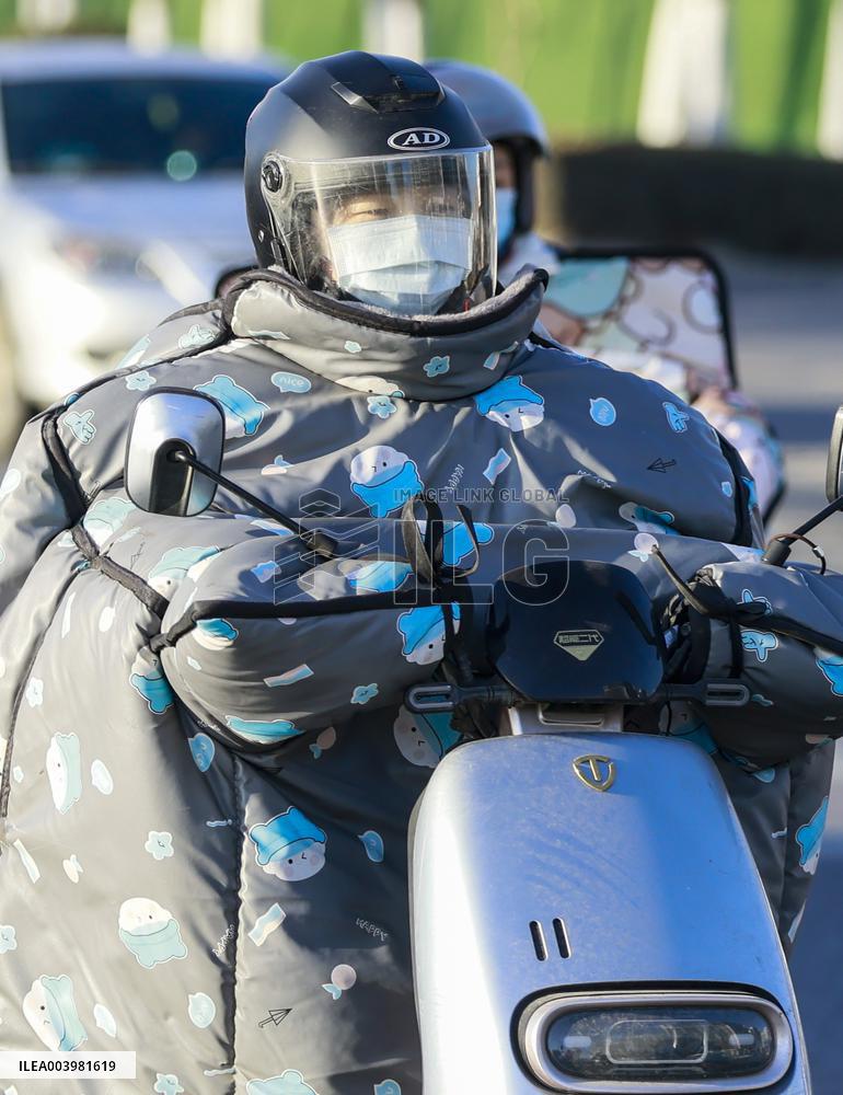 Cold Wave Hit Huai'an