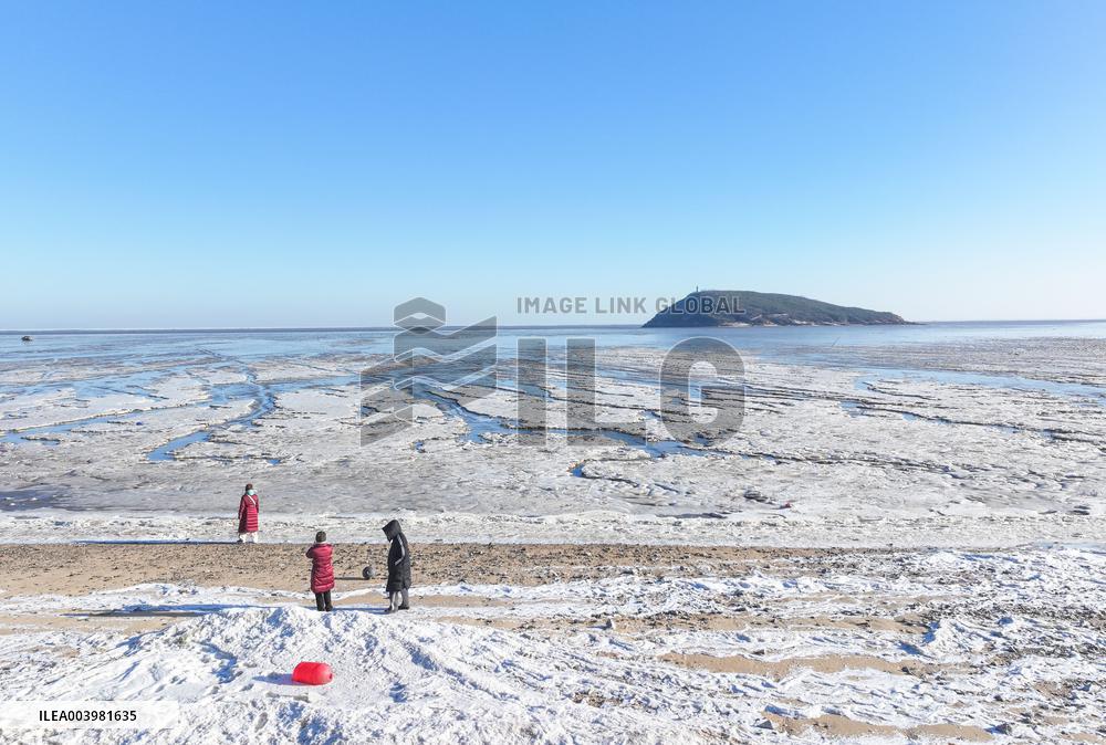 Cold Wave Hit Lianyungang
