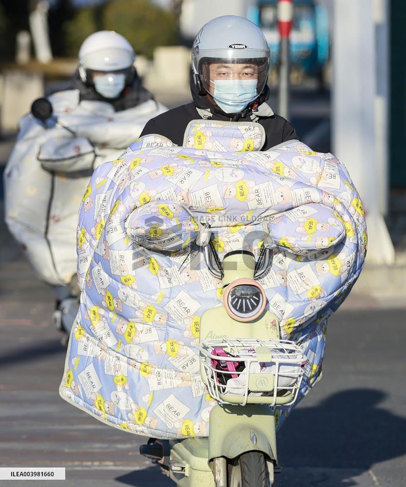 Cold Wave Hit Huai'an