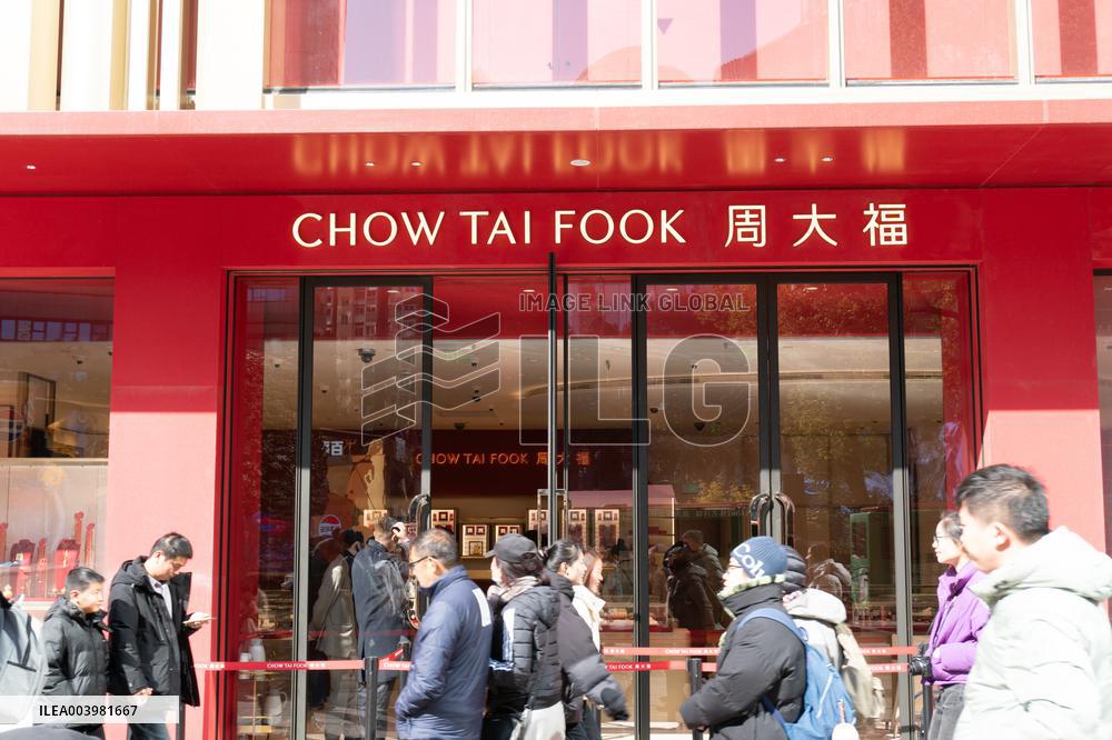 Newly Opened Chow Tai Fook Jewellery Store in Shanghai