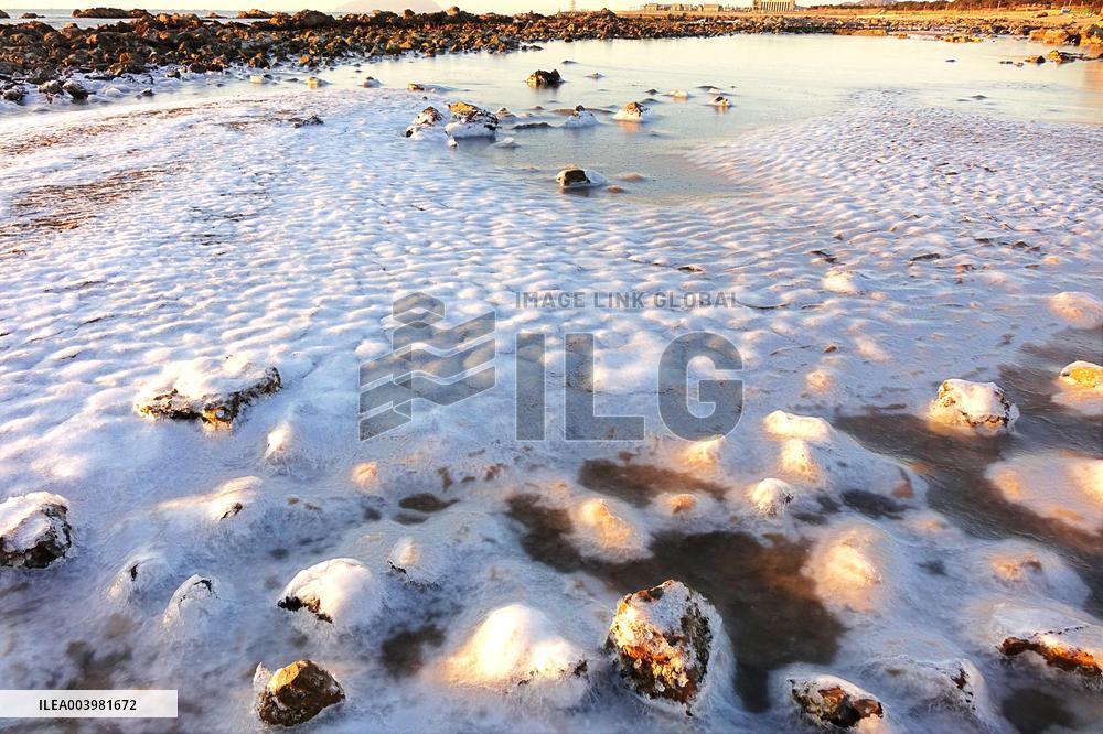 Cold Wave Hit Qingdao