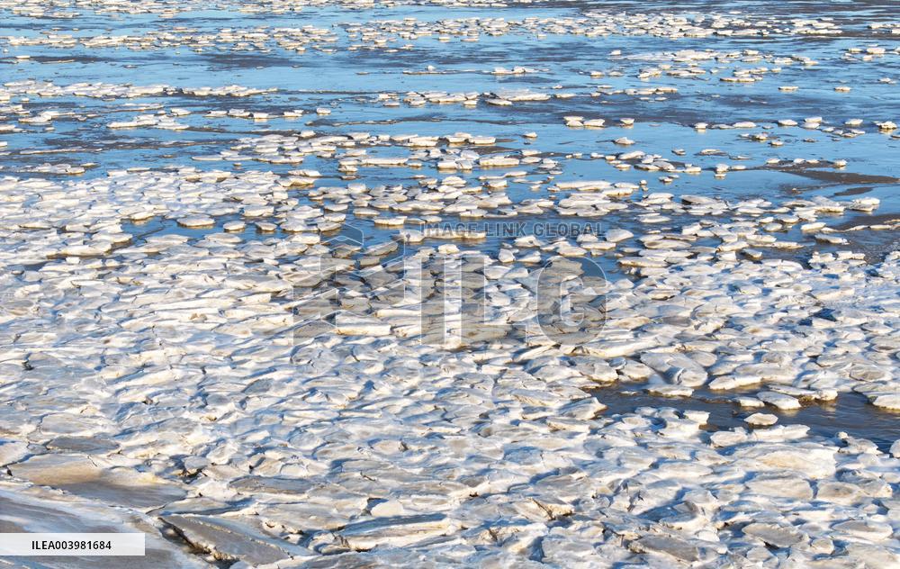 Cold Wave Hit Lianyungang
