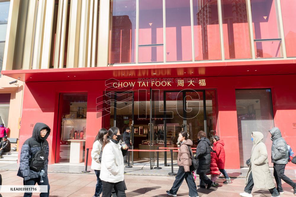 Newly Opened Chow Tai Fook Jewellery Store in Shanghai