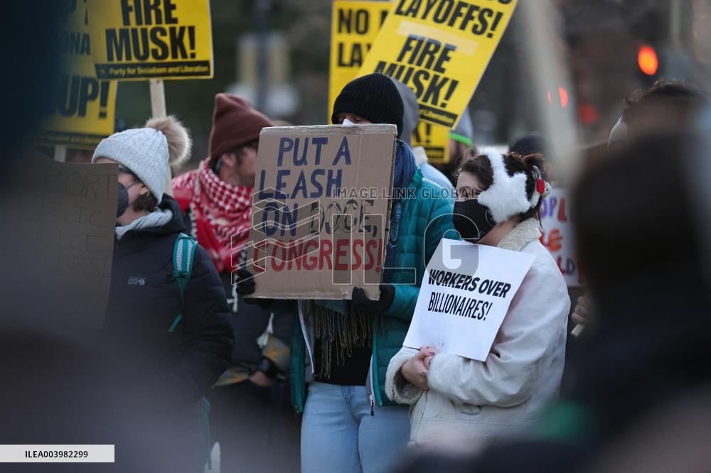 Rally OPM Against Layoffs and Musk - DC