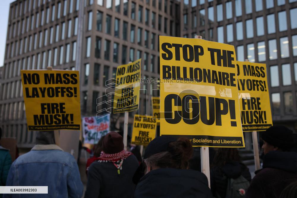 Rally OPM Against Layoffs and Musk - DC