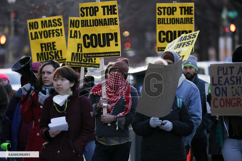 Rally OPM Against Layoffs and Musk - DC