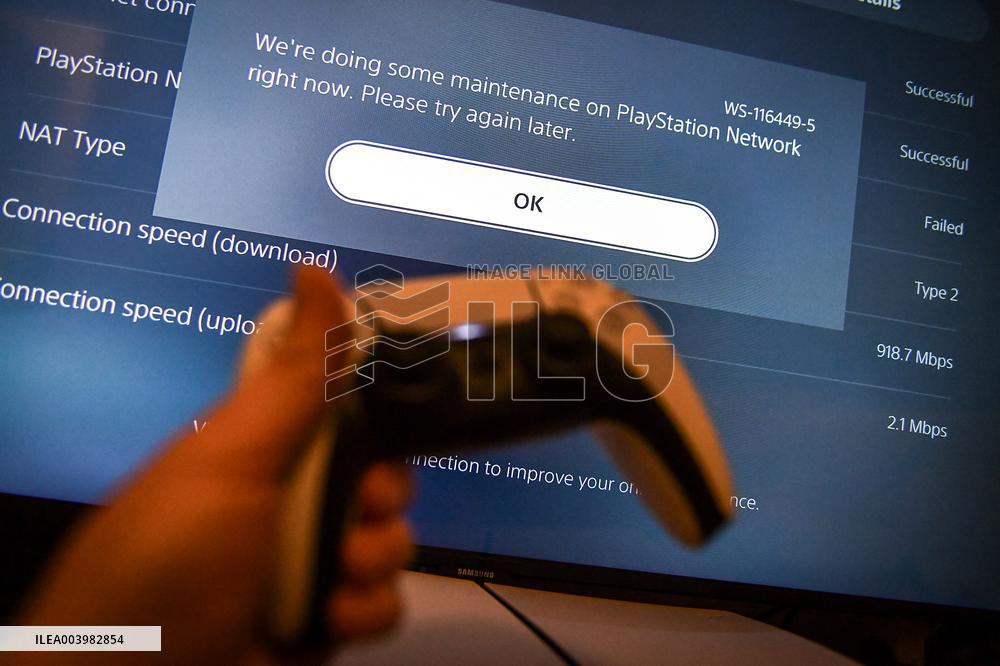 PlayStation servers in maintenance FA