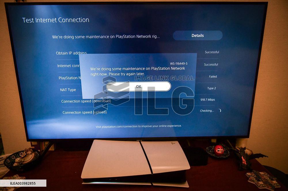 PlayStation servers in maintenance FA