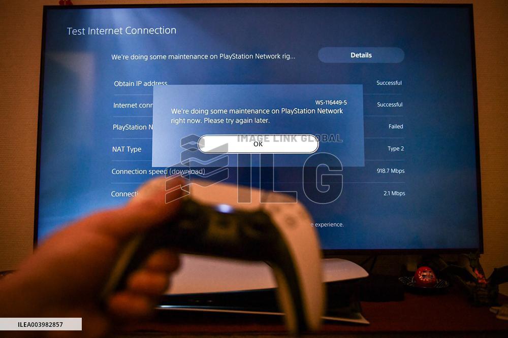 PlayStation servers in maintenance FA