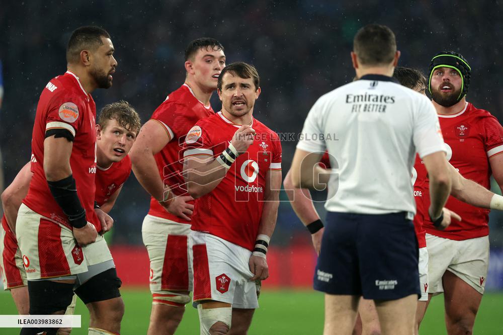 Rugby: Guinnes Six Nations 2025 - Italy vs Wales at Oympic stadium in Rome on 8th February, 2025