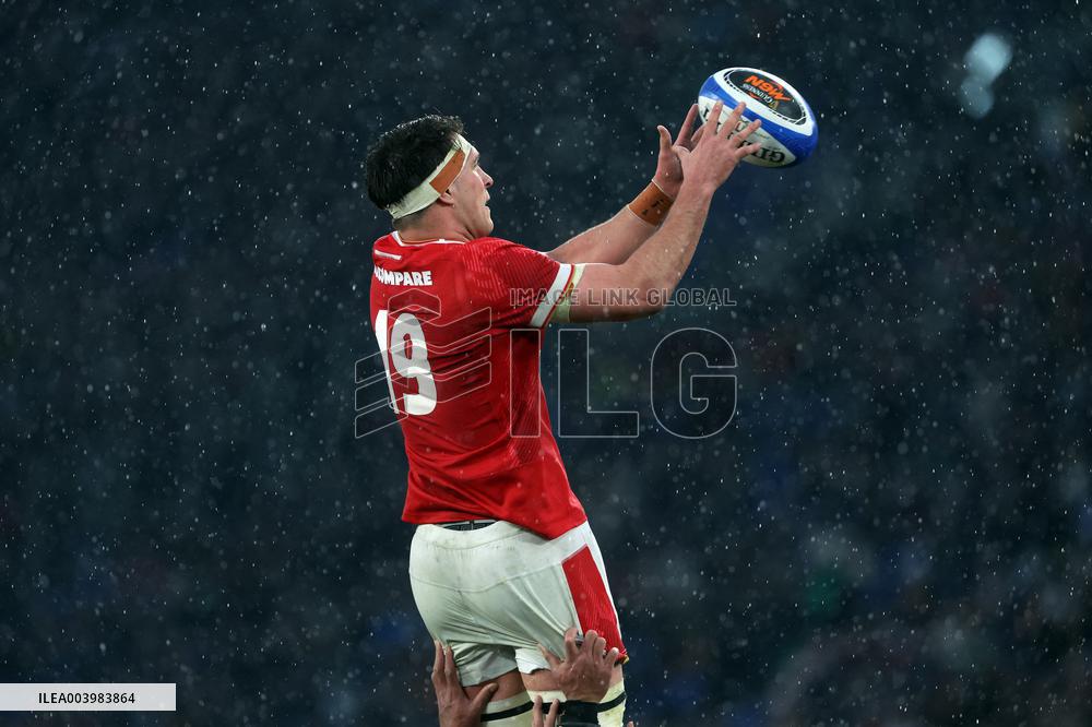 Rugby: Guinnes Six Nations 2025 - Italy vs Wales at Oympic stadium in Rome on 8th February, 2025