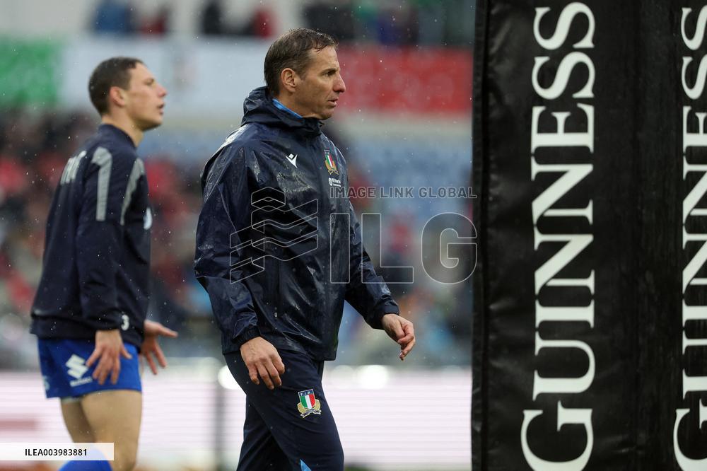 Rugby: Guinnes Six Nations 2025 - Italy vs Wales at Oympic stadium in Rome on 8th February, 2025