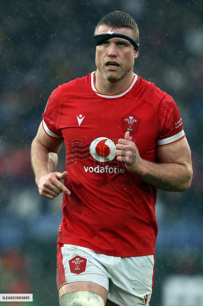 Rugby: Guinnes Six Nations 2025 - Italy vs Wales at Oympic stadium in Rome on 8th February, 2025