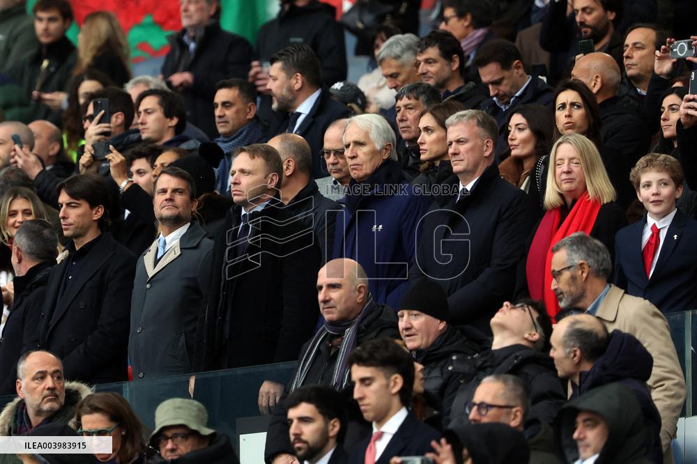 Rugby: Guinnes Six Nations 2025 - Italy vs Wales at Oympic stadium in Rome on 8th February, 2025