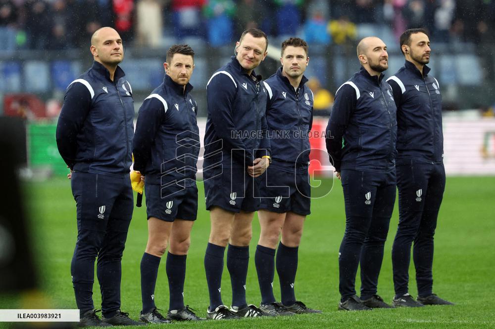 Rugby: Guinnes Six Nations 2025 - Italy vs Wales at Oympic stadium in Rome on 8th February, 2025