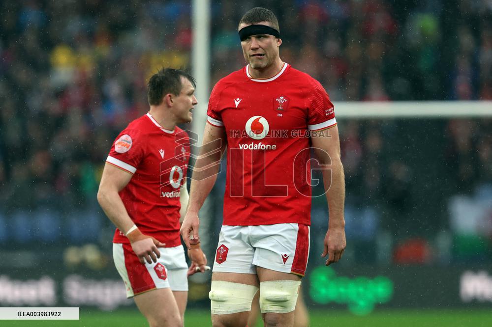 Rugby: Guinnes Six Nations 2025 - Italy vs Wales at Oympic stadium in Rome on 8th February, 2025