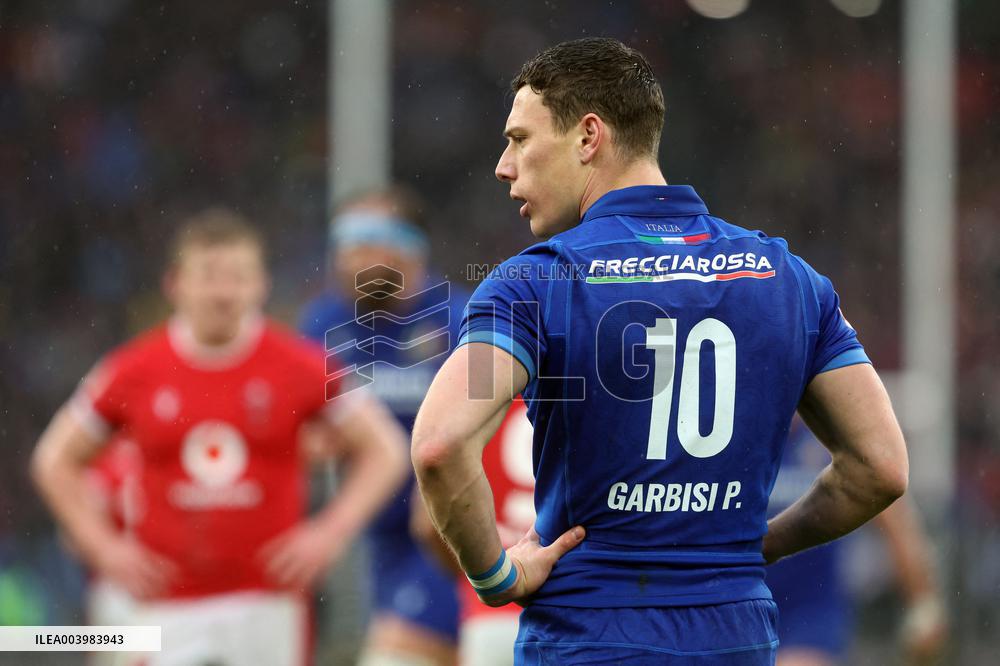 Rugby: Guinnes Six Nations 2025 - Italy vs Wales at Oympic stadium in Rome on 8th February, 2025
