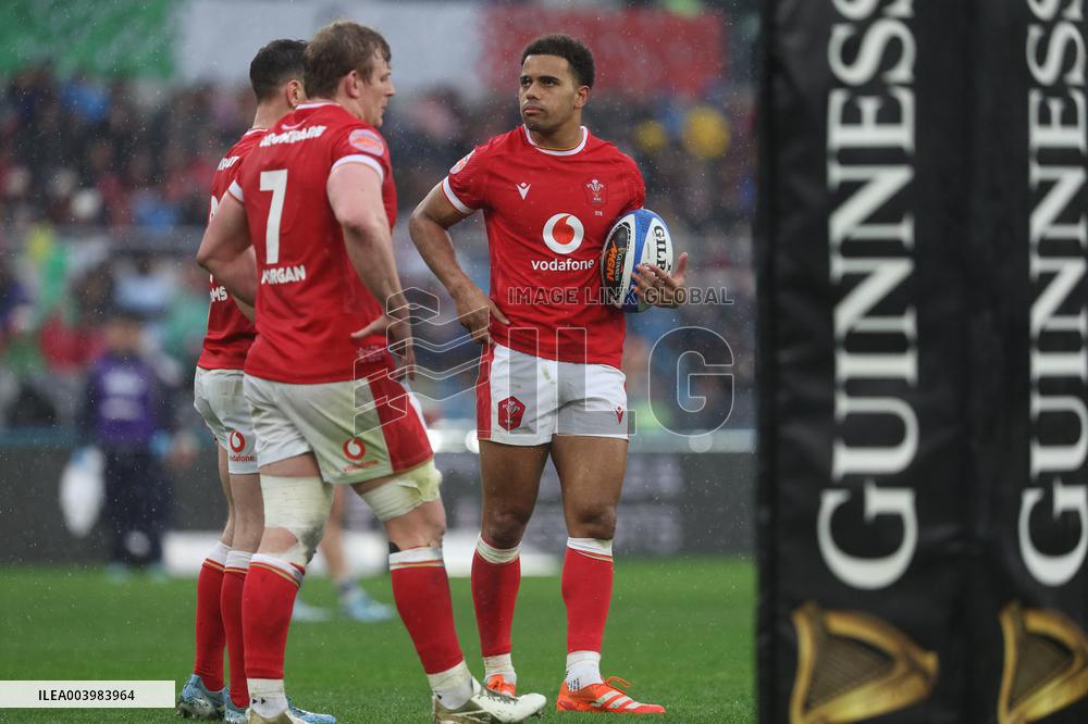 Rugby: Guinnes Six Nations 2025 - Italy vs Wales at Oympic stadium in Rome on 8th February, 2025