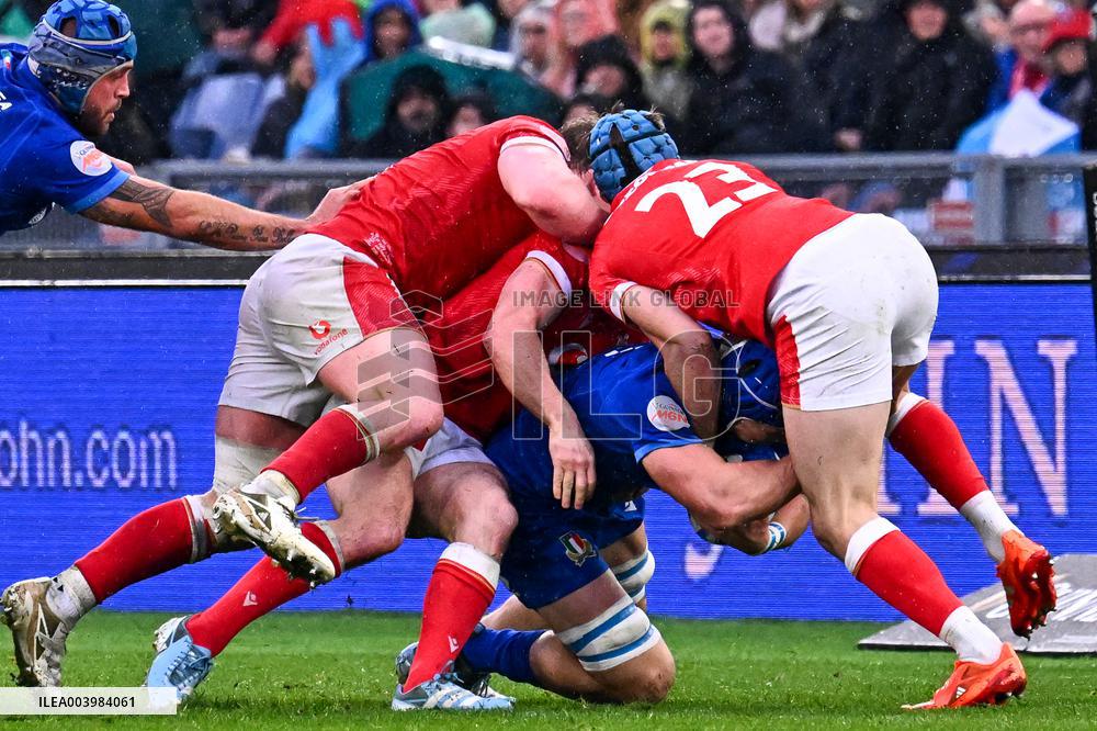 RUGBY - Sei Nazioni - Italy vs Wales