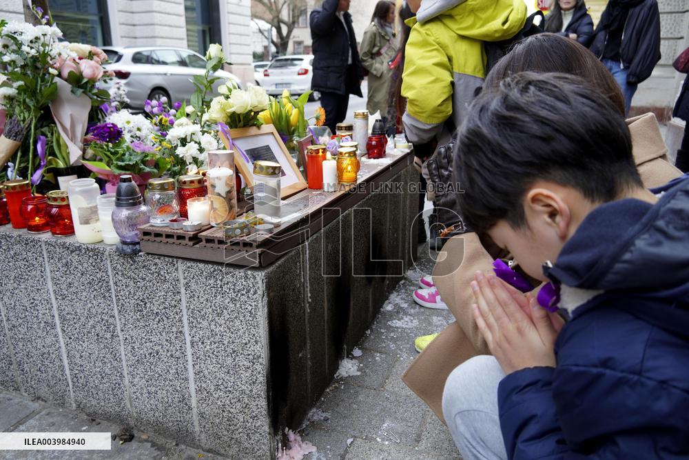 Japanese woman killed in Hungary