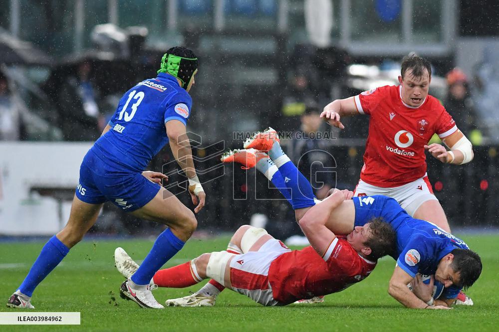 RUGBY - Sei Nazioni - Italy vs Wales