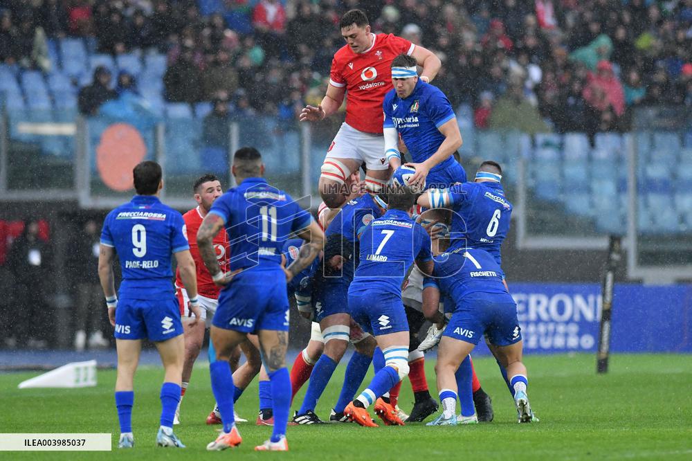 RUGBY - Sei Nazioni - Italy vs Wales