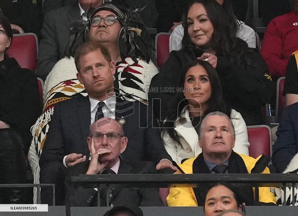 Duke And Duchess of Sussex At Invictus Games opening ceremony - Vancouver