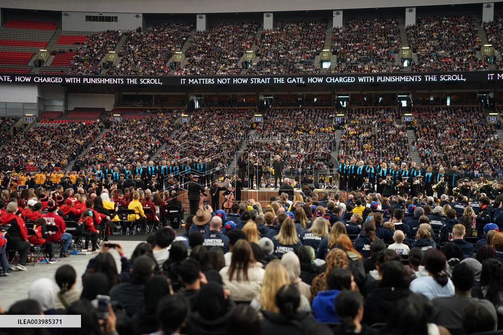 Invictus Games Opening Ceremony - Vancouver