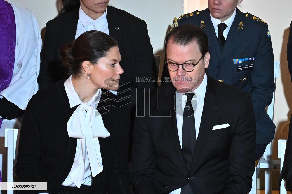 MORNING SERVICE AFTER SCHOOL SHOOTING ÖREBRO