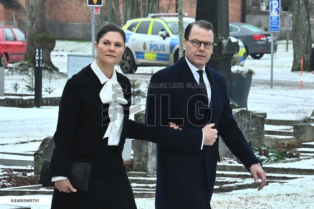 MORNING SERVICE AFTER SCHOOL SHOOTING ÖREBRO