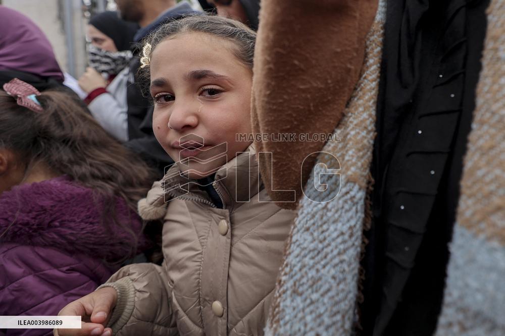 Released Palestinian Prisoners Arrive In Ramallah