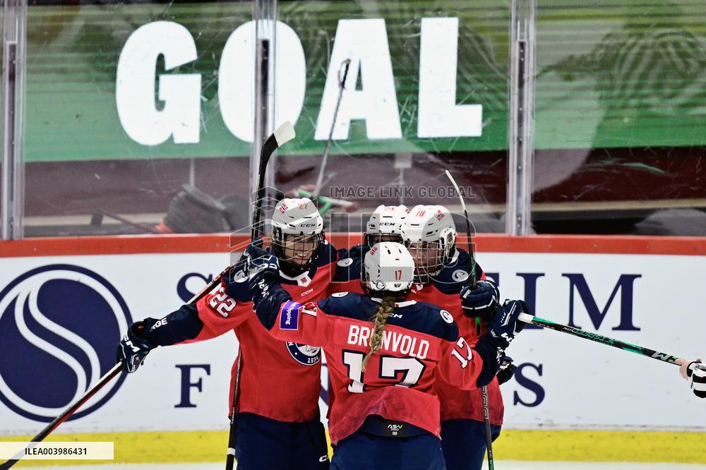 OLYMPIC QUALIFICATIONS ICE HOCKEY NORWAY-NETHERLANDS