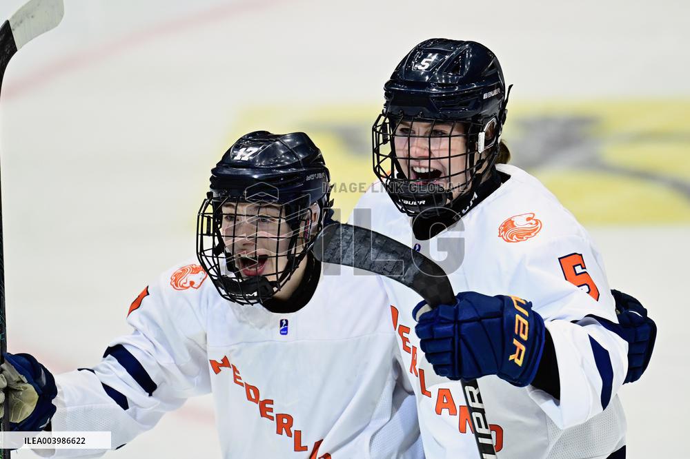 OLYMPIC QUALIFICATIONS ICE HOCKEY NORWAY-NETHERLANDS